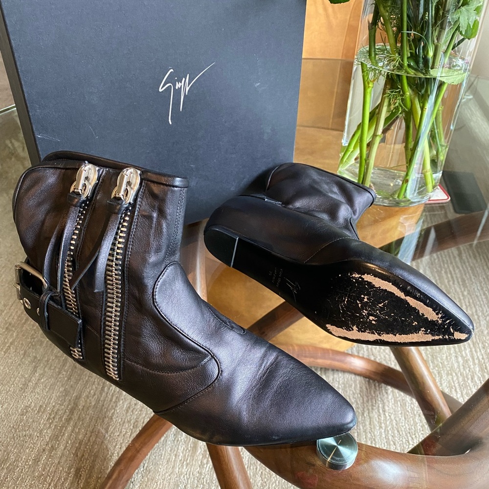 Giuseppe Zanotti Moto Booties - Picture 6 of 17